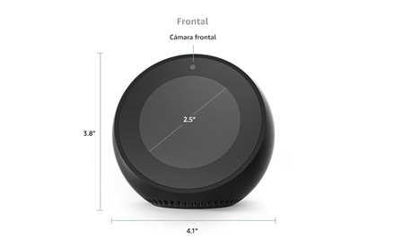 Presentamos Echo Spot, Negro